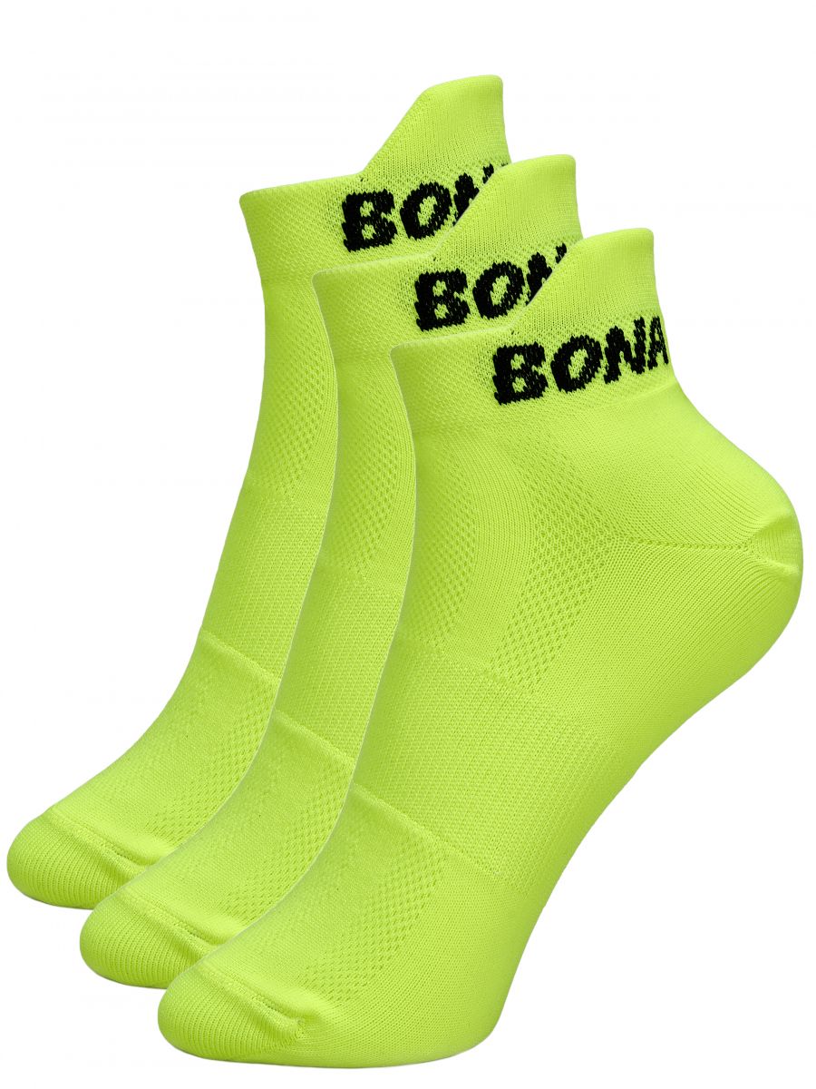 Bona Fide: Socks "Acid Yellow"(3 пары) Bona Fide: Socks "Acid Yellow"(3 пары)