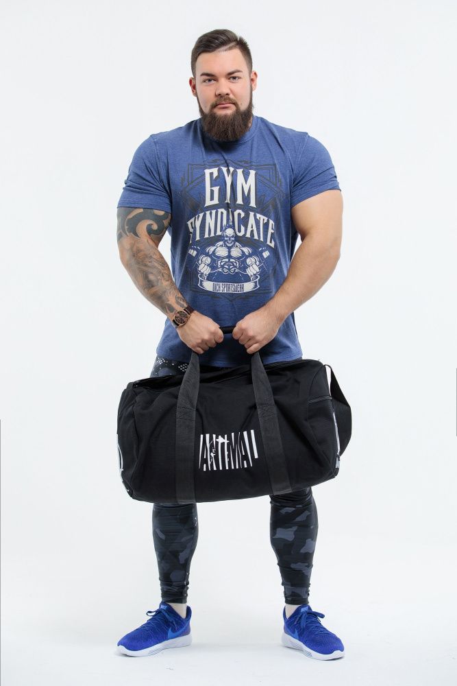 DICH: Classic T-Shirt Blue Melanje "Gym Syndicate" DICH: Classic T-Shirt Blue Melanje "Gym Syndicate"