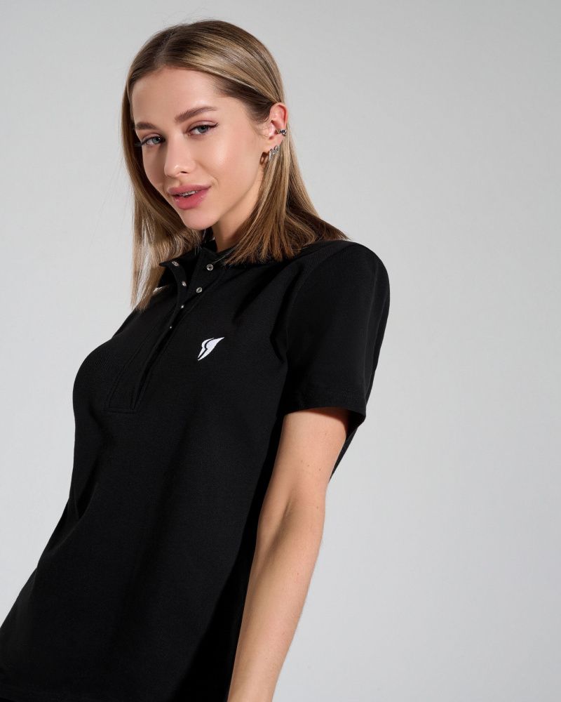 Bona Fide: T-Shirt Polo "Black" Bona Fide: T-Shirt Polo "Black"