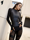 Bona Fide: Rashguard Long Move Up "Black Skin"