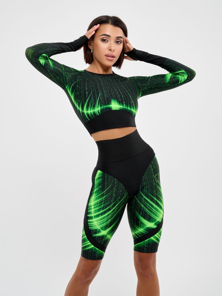 Bona Fide: Activity Rash "Matrix" Укороченный рашгард Activity Rash "Matrix"