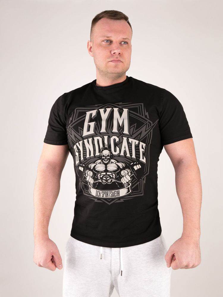 DICH: Classic T-Shirt Black "Gym Syndicate" DICH: Classic T-Shirt Black "Gym Syndicate"