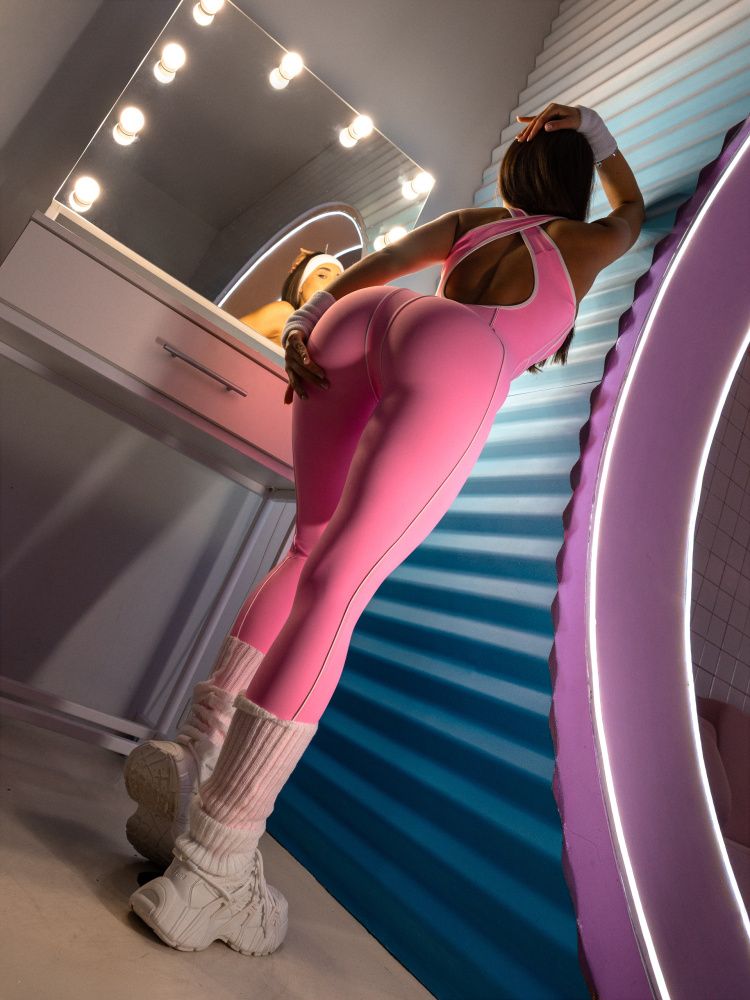 Bona Fide: Jumpsuit "Candy Pink"