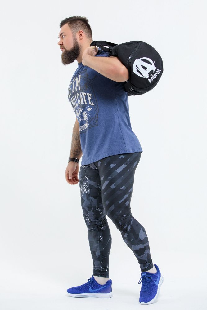 DICH: Classic T-Shirt Blue Melanje "Gym Syndicate" DICH: Classic T-Shirt Blue Melanje "Gym Syndicate"