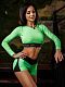 Укороченный рашгард Bona Fide: Rashguard Mini "Acid Green"