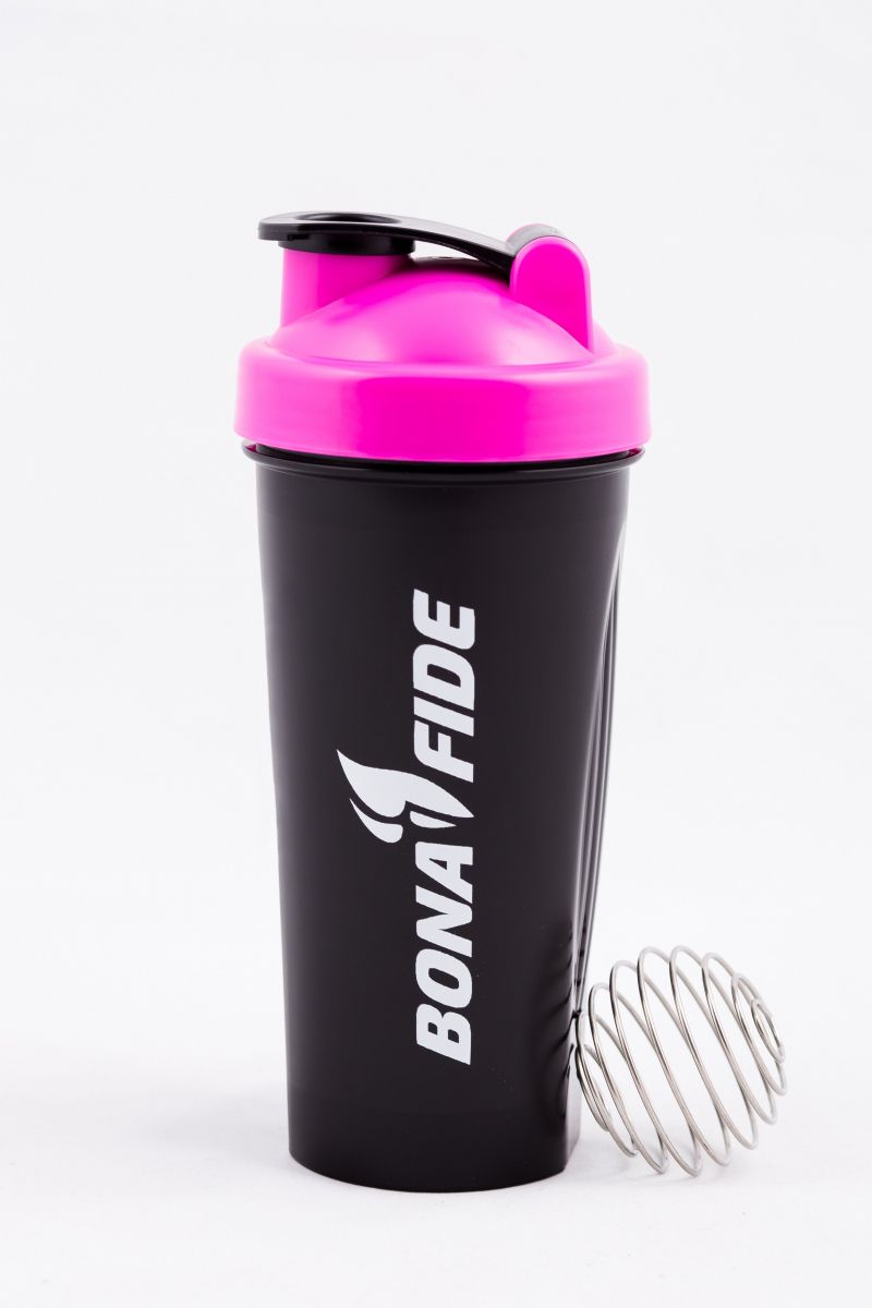 Bona Fide: Shaker "Black & Pink" 600 мл