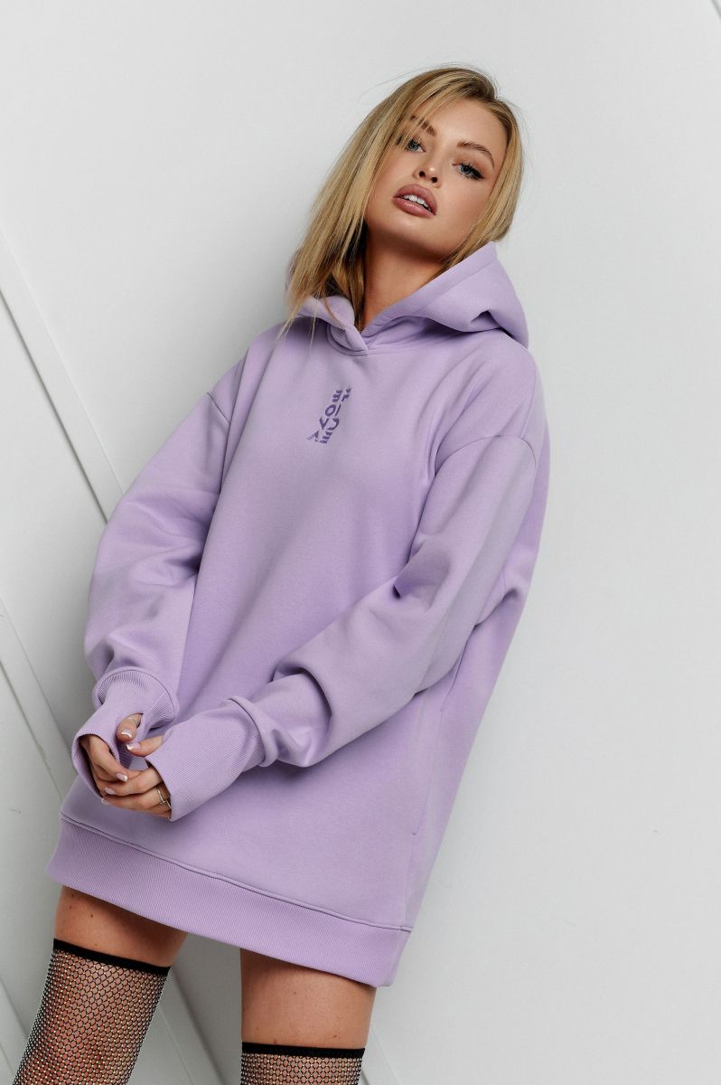Bona Fide: Happy Hoody Long "Lavender"