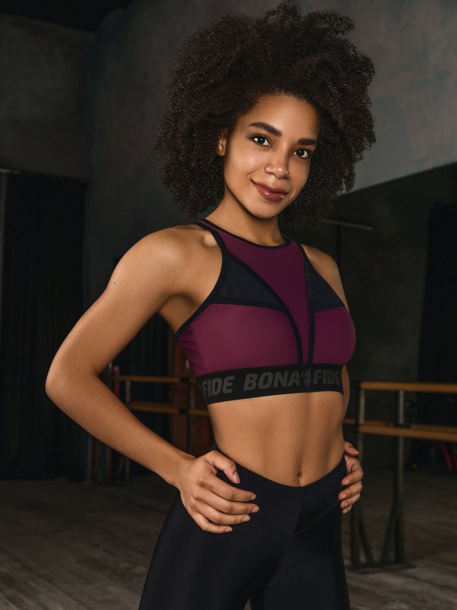 Bona Fide: Top DarkMisstress "Cherry & Black"