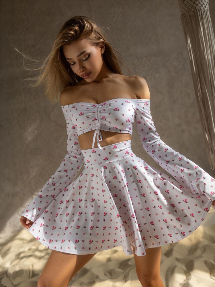 Bona Fide: Sunny Skirt "White Dreams"