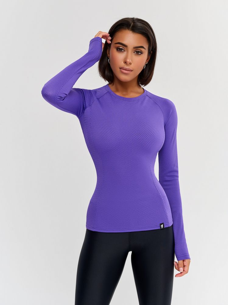 Bona Fide: Rashguard Round "Purple"