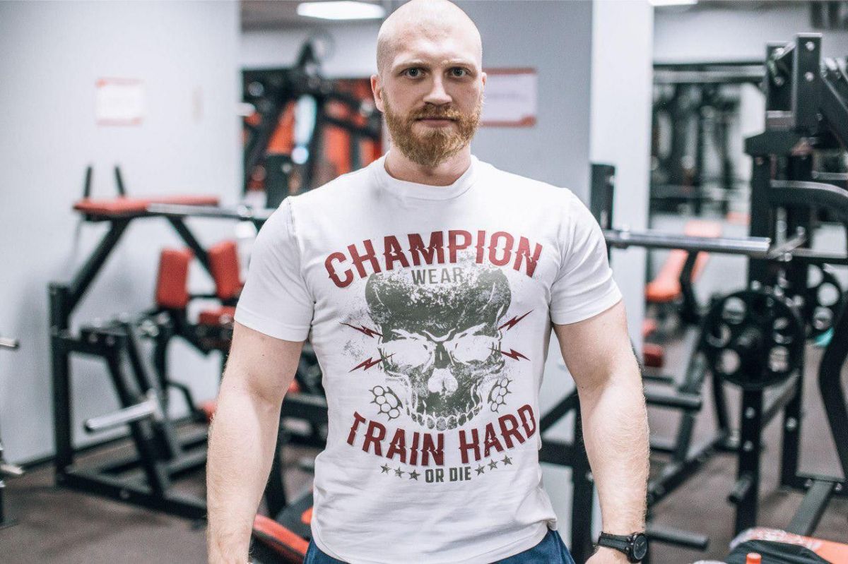 DICH: Classic T-Shirt White "Champion"