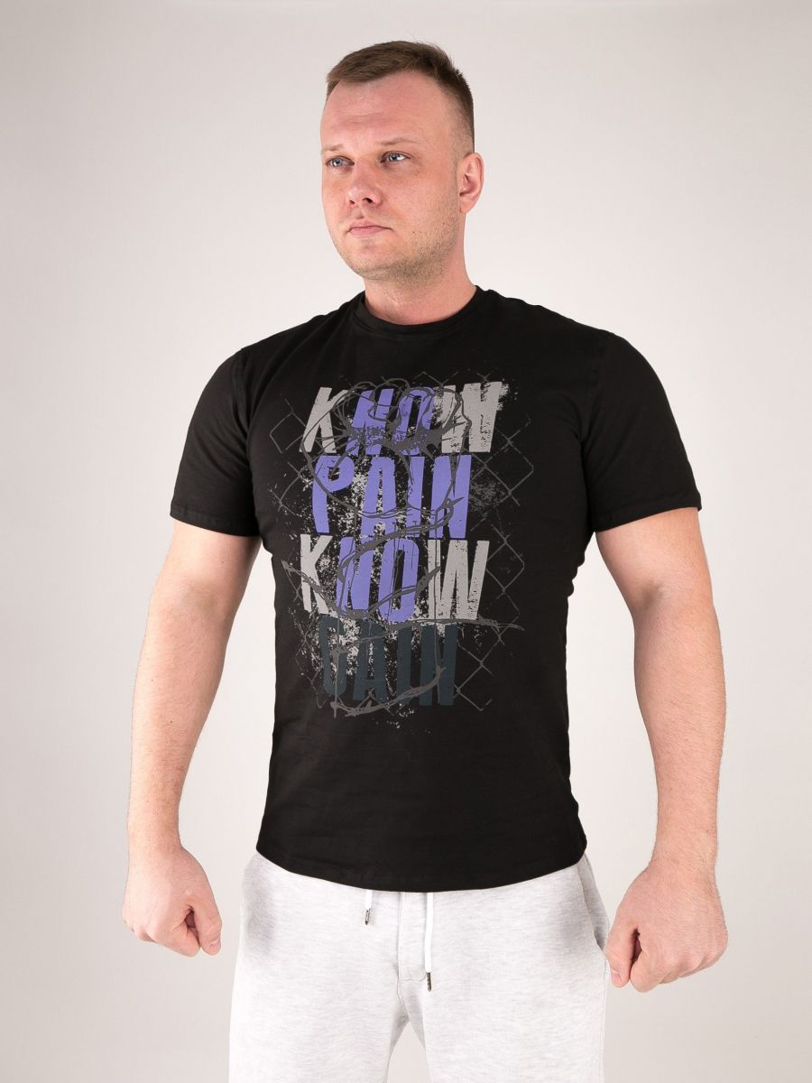 DICH: Classic T-Shirt Black "No Pain, No Gain"