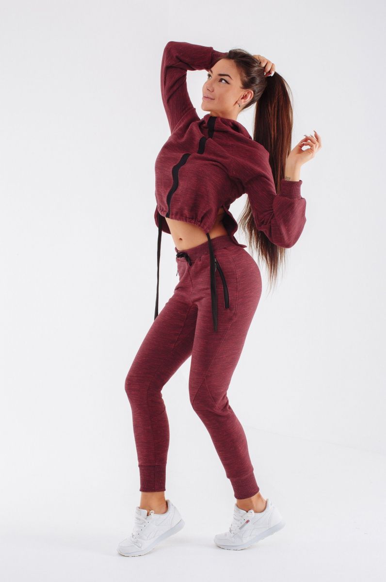 Bona Fide: EverLife "Red Plum Melanje" кофта