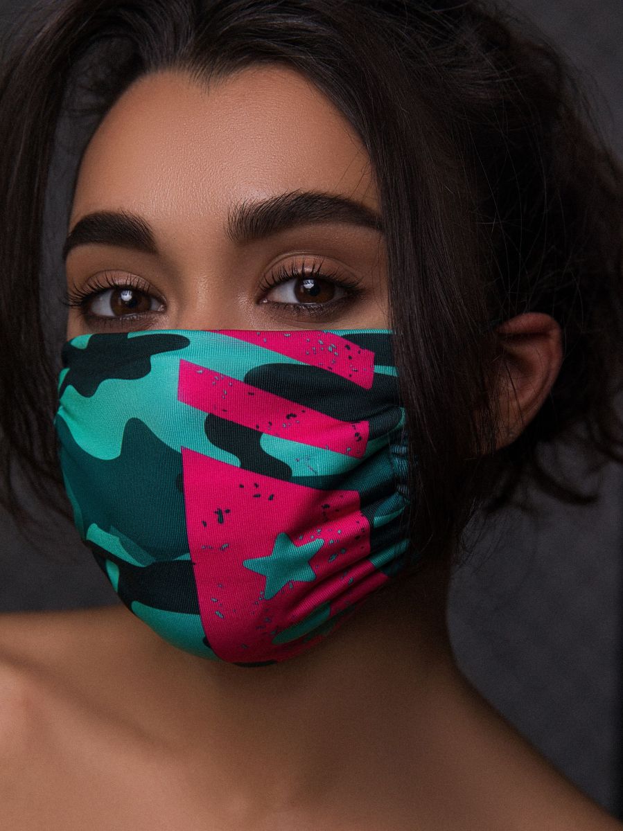 Bona Fide: Defend Mask "Glamour Army Emerald"