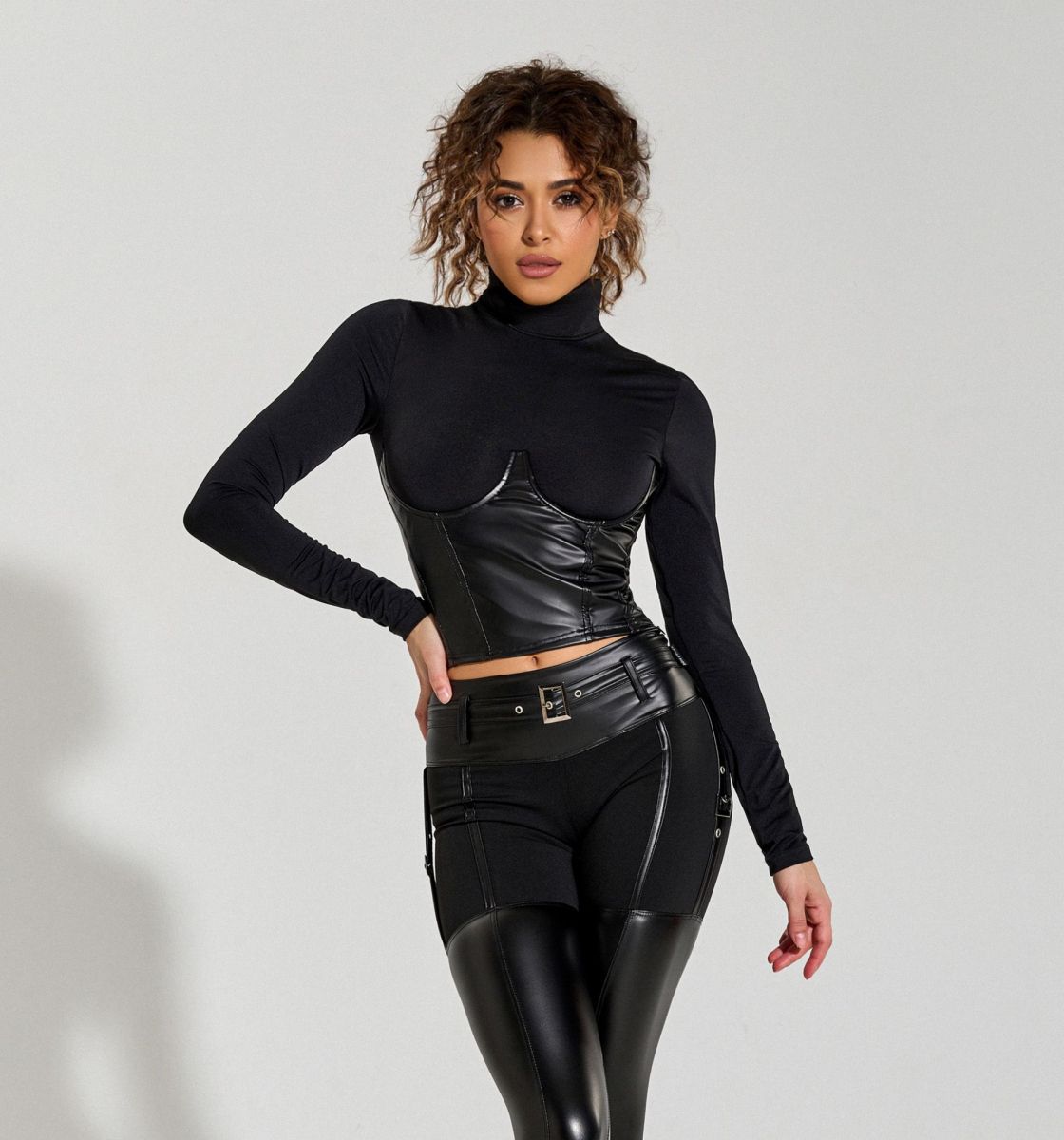 Bona Fashion: Corset "Black Blaze"