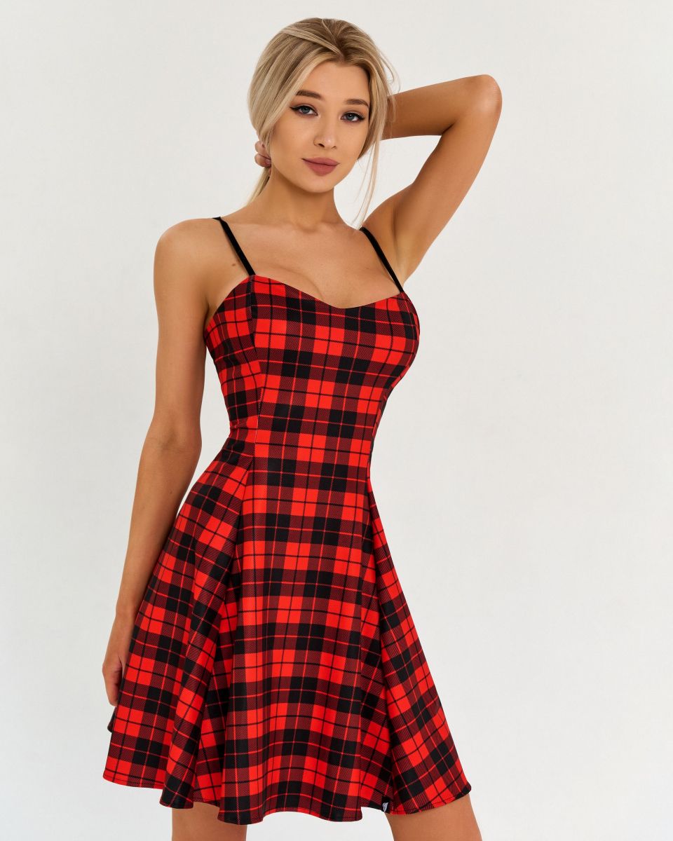Bona Fide: Cuty Cute Dress Afterschool "Red"
