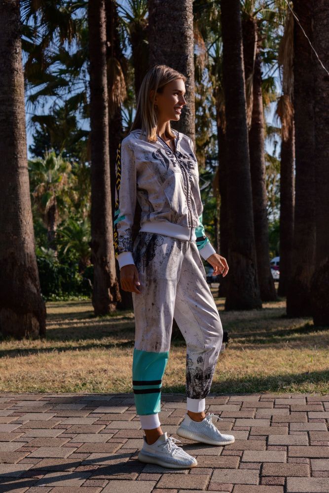 Bona Fide: Pants La Florista "Ceramic"