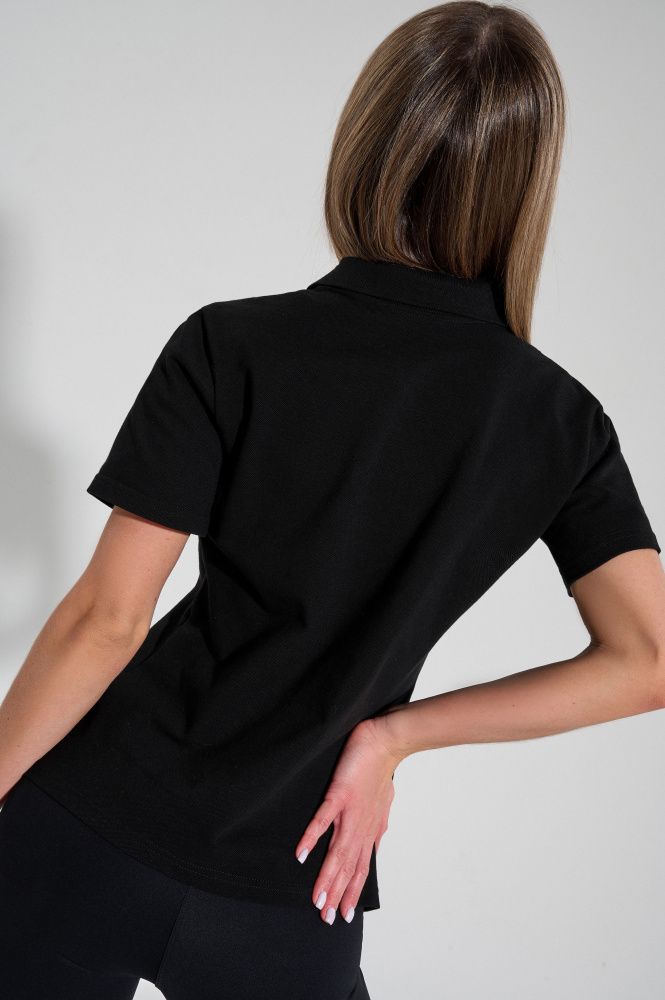 Bona Fide: T-Shirt Polo "Black"