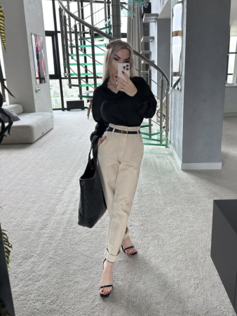 Bona Fide: Comfort Jeans "Beige"