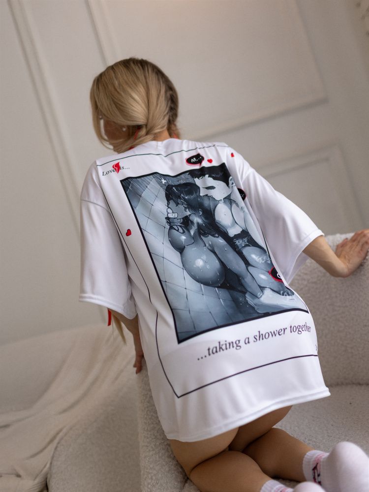 Bona Fashion: OVERSIZE T-shirt "Full of Love"