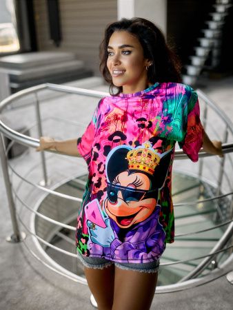 Bona Fashion: OVERSIZE T-shirt "Vivid"