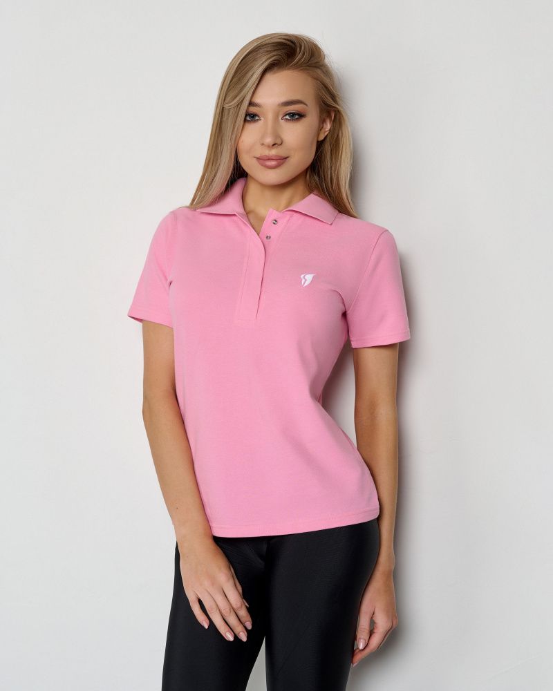 Bona Fide: T-Shirt Polo "Baby Pink"