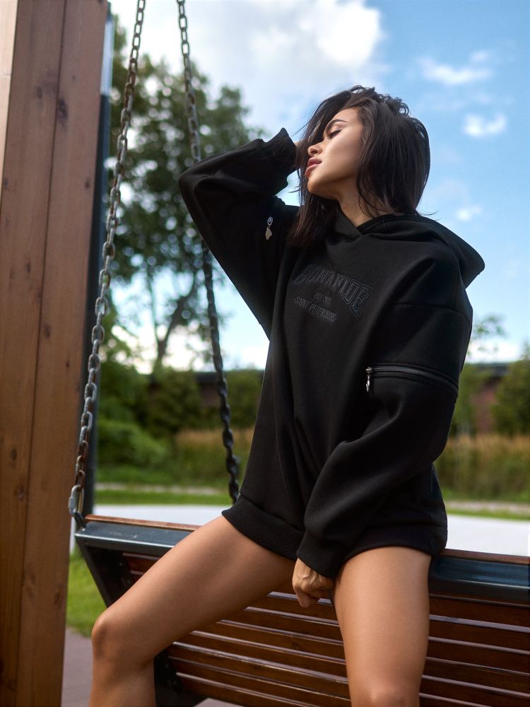 Bona Fashion: Bona Zip Hoody "Black"