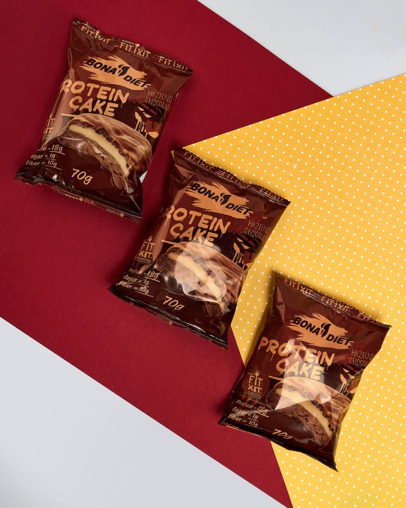 Bona Diet: Protein Cake - Hazelnut & Chocolate