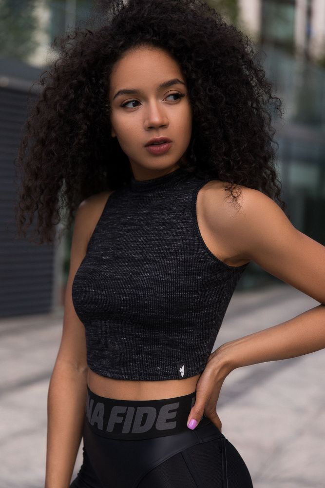 Bona Fide: Top Slim "Black Melanje"