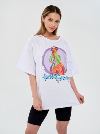 Футболка : OVERSIZE T-shirt "Awesome"