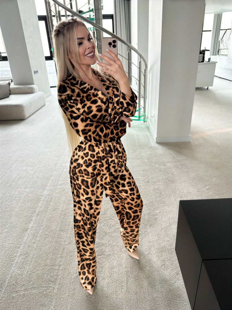 Bona Fide: Satin Pants "Wild Cat"