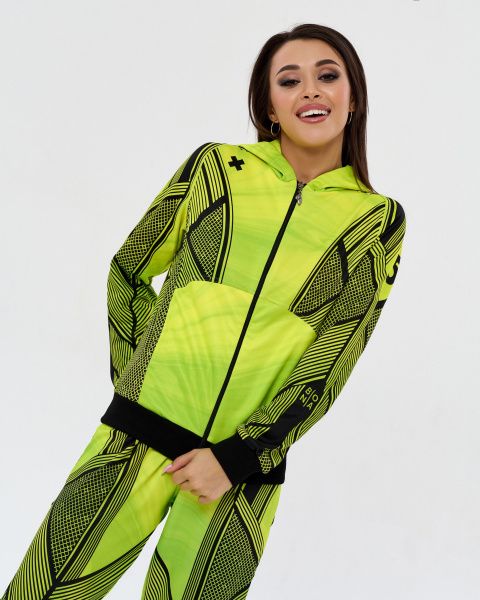 Bona Fide: Hoody Mainstream "Neon Green"