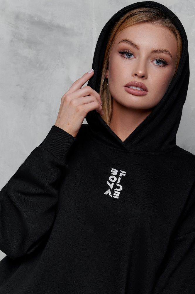 Bona Fide: Happy Hoody "Black"