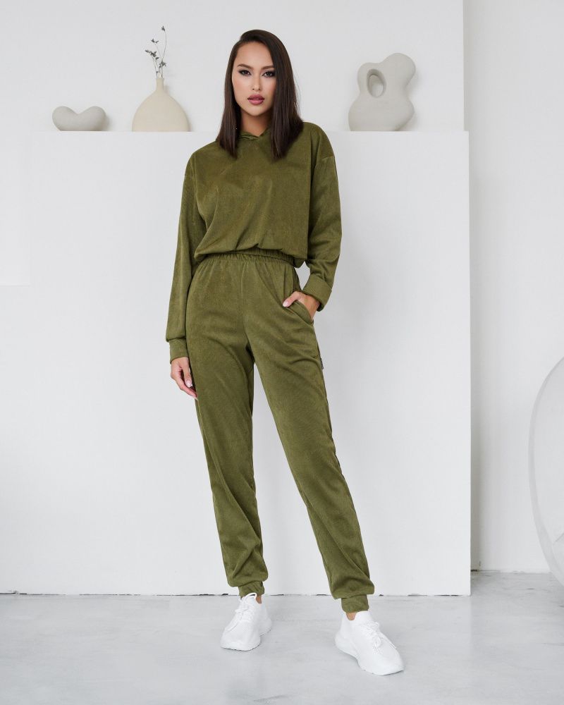 Bona Fide: Flex-pants "Khaki Velvet"