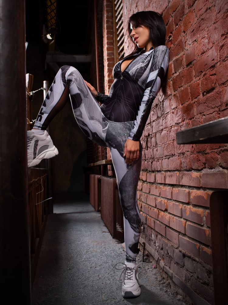 Bona Fide: Hi-Tech BodySuit INNOVATION "Light Gray"