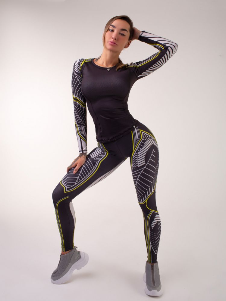 Bona Fide: Rashguard Round Insect "Black"