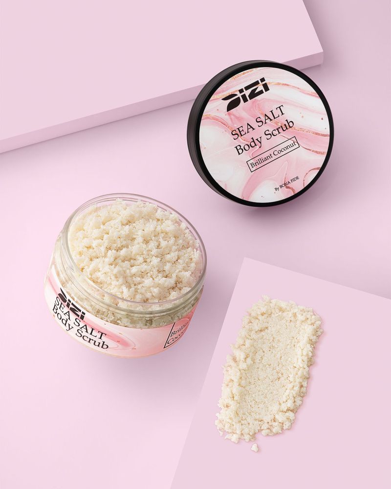 Скраб для тела DIZI: Body Scrub SEA SALT "Brilliant Coconut"
