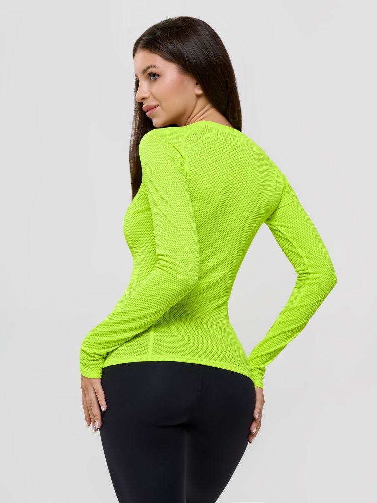 Bona Fide: Rashguard Round "Neon Yellow"