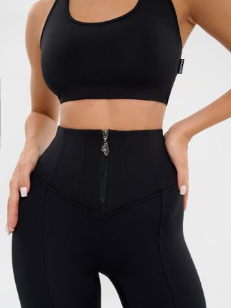 Bona Fide: Corset Leggings "Black"