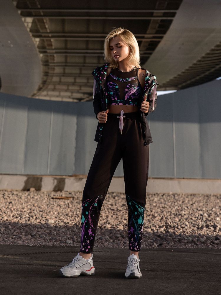 Bona Fide: Mrs Olympia Pants Dream Catcher "Black"