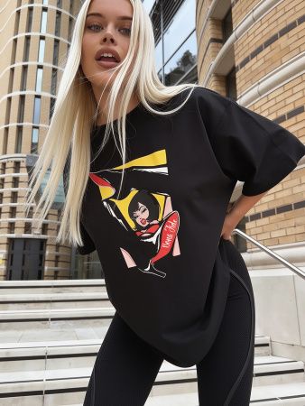 Bona Fide: OVERSIZE T-shirt "High heels"