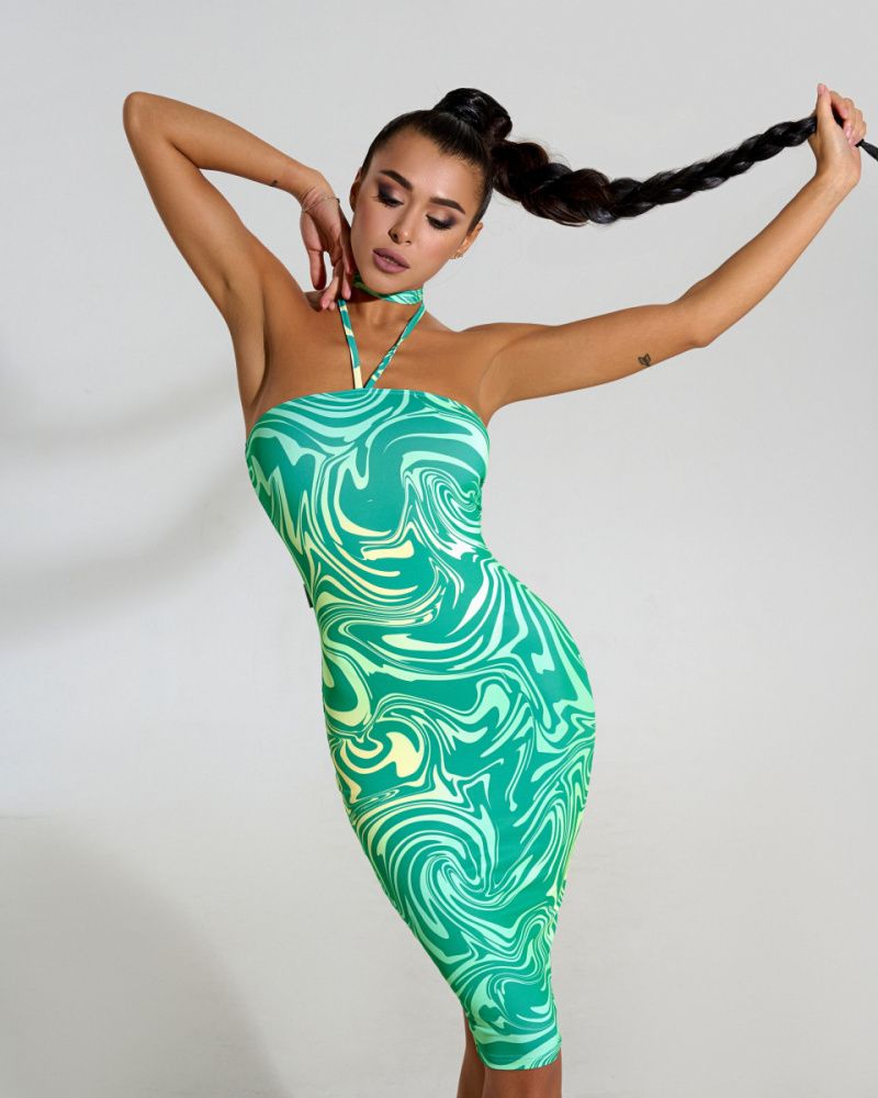 Bona Fide: Bandeau Dress "Summer Wave"