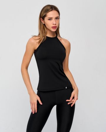 Bona Fashion: Halter Top  "Black"