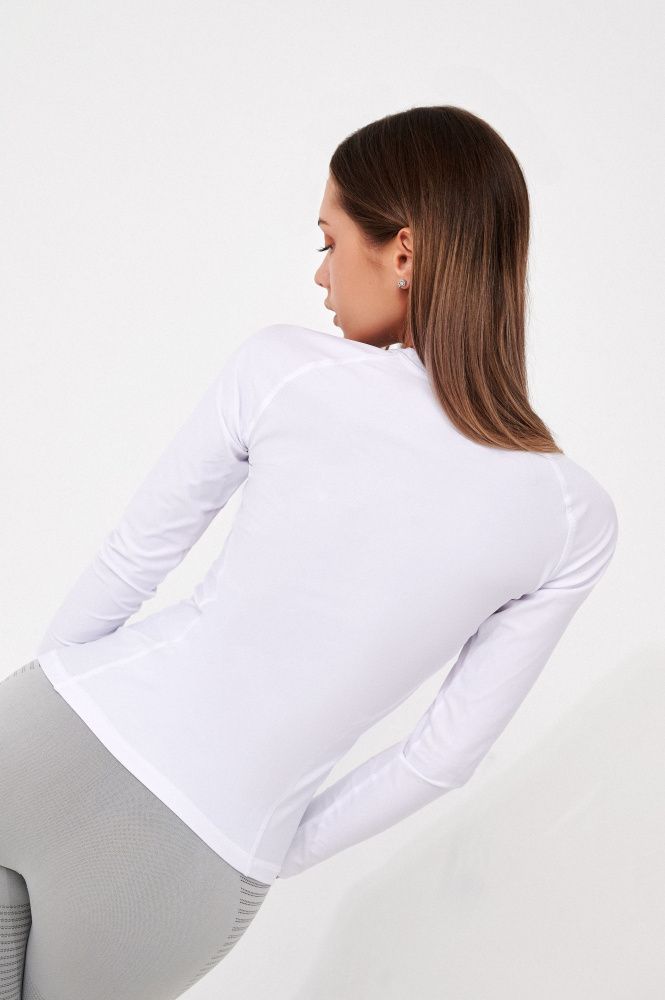 Bona Fide: Rashguard Round "White"