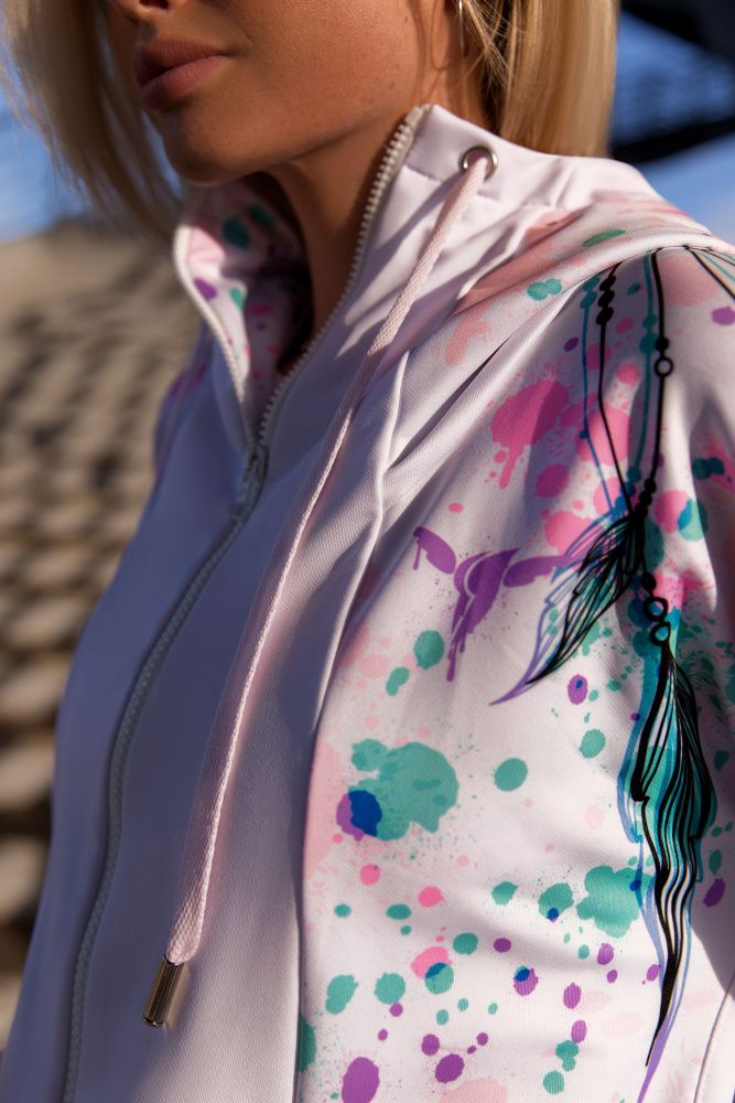 Bona Fide: Mrs Olympia Hoody Dream Catcher "White"