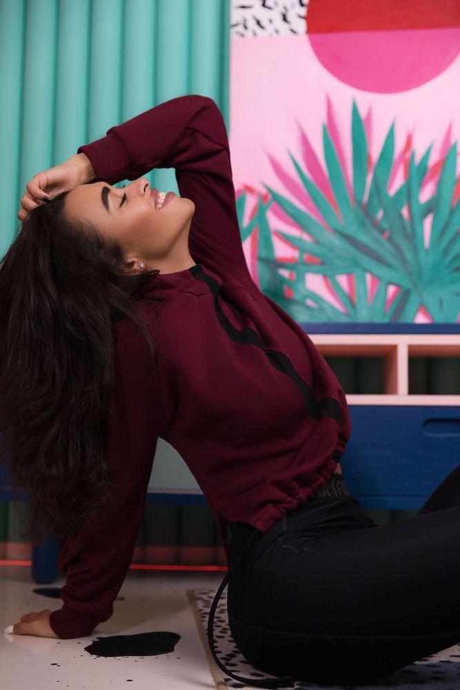 Bona Fide: EverLife "Red Plum" кофта