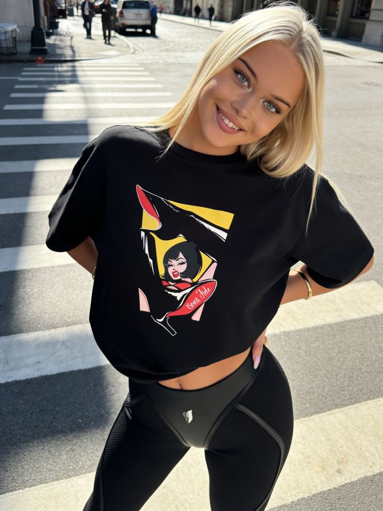 Bona Fide: OVERSIZE T-shirt "High heels"