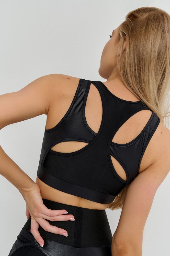 Bona Fide: Celtic cross Top "Black Skin"