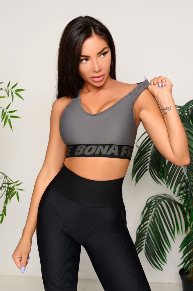 Bona Fide: Top Mini "Dark Gray"