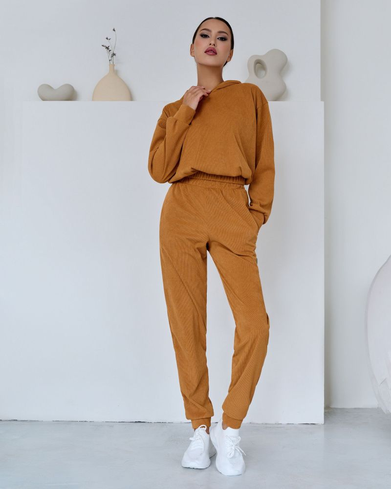 Bona Fide: Flex-pants "Caramel Velvet"